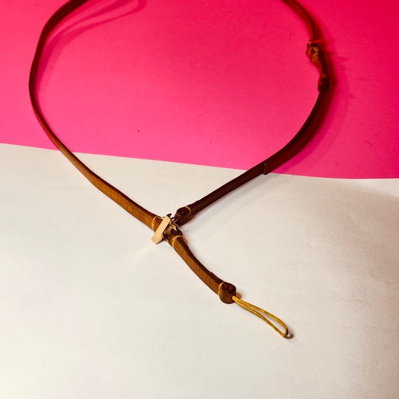Louis Vuitton Accessories - Louis Vuitton Leather Mart-phone Strap around neck